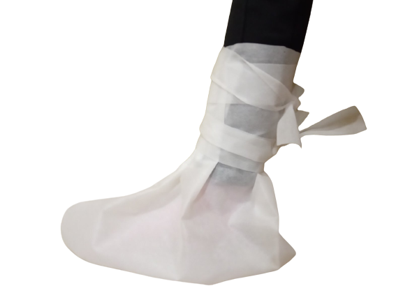 Бахіли одноразові високі на зав'язках, група Брасс